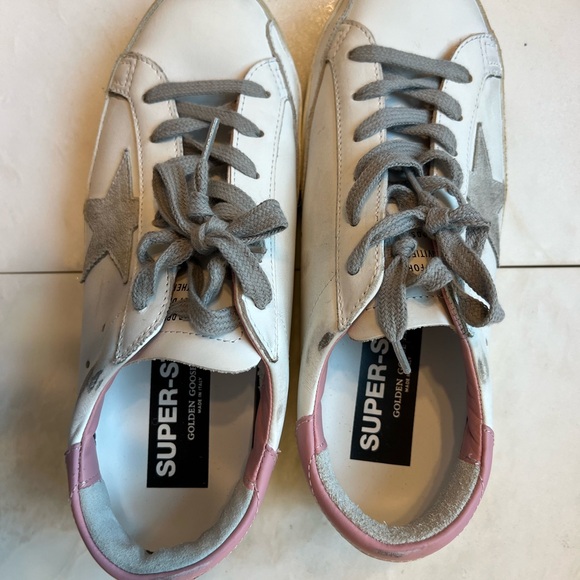 Golden Goose | pink white sneakers NEW - Picture 3 of 6